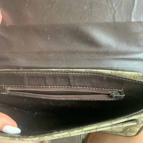 Monogram Brown Crossbody Purse Bag - Picture 4 of 4